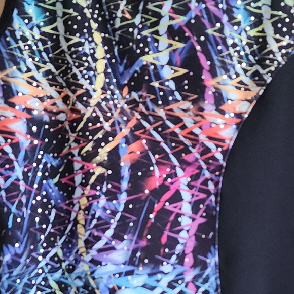 Capezio Girls' Biketard with Keyhole Back Leotard Size Small - Picture 5 of 10